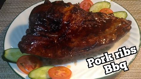 Nagluto ng Pork Ribs Bbq Wish Granted ang saya ni dada kasi.